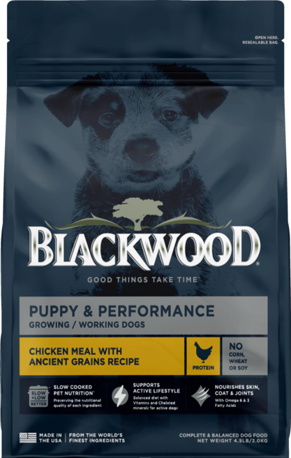Blackwood 柏萊富 狗飼料 特調 幼犬成長配方(雞肉+糙米), 10.9kg, 1個, 混合口味