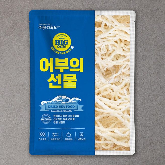 바다푸드 3번의 숙성 해풍건조 프리미엄 참진미채 강원도 주문진 백진미채, 1개, 백진미채(국내가공)1kg
