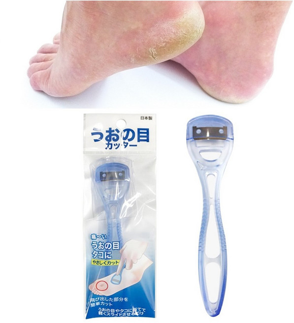 티눈 제거툴 스크래퍼 손바닥 손가락 엄지발가락 발뒷꿈치 굳은살 팔각질 제거 발 각질경석 손톱 사마귀 건조한 발 뒷꿈치 각질 제거기, 1개, 1개입