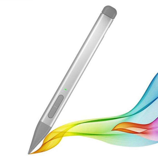 Surface Pro 8 9 4096용 슬림 펜 2 손바닥 거부 잉크 Surface Laptop studio 2 duo 2용 스타일러스 연필 ASUS hp 호환 DELL, [02] 은, 1개