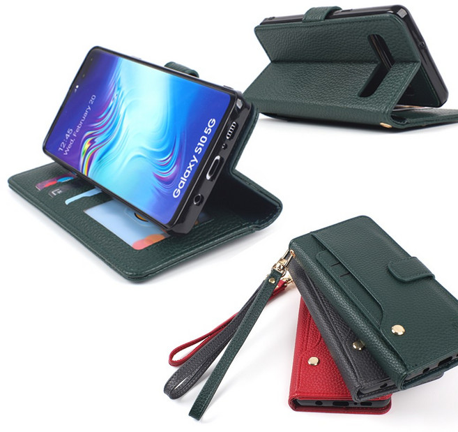 루스톤 브리튼 지갑 다이어리 가죽 휴대폰 케이스