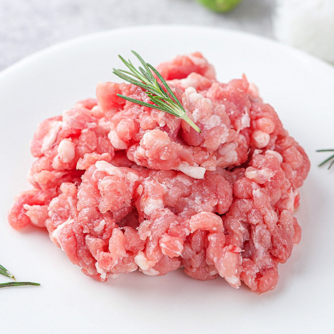 순차출고 [대명축산식품] 냉동 국내산 돼지 뒷다리살 다짐육 500g, 1개