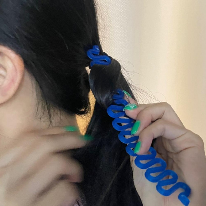 땋기 디스코머리 벼 기계 묶는, 1개