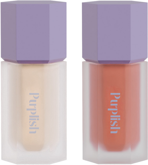 퍼플리쉬 쉬폰 블루밍 리퀴드 기획세트(하이라이터+피치허그), 하이라이터 + 피치허그 SET, 1개