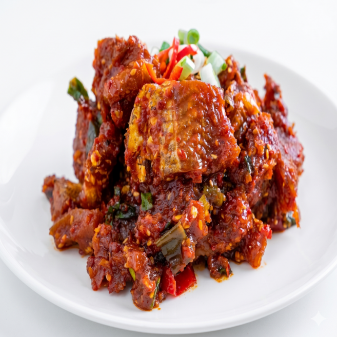 [오수연푸드] 반찬 황태조림200g/400g, 1개, 400g