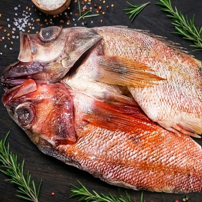 [한그슥] 장문볼락 800g 1마리 손질 볼락 적어 열기 빨간생선 제수용, 1개