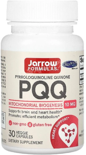 자로우 포뮬라 PQQ 피큐큐 항산화제 피롤로퀴놀린 퀴논 10mg 캡슐 30정, 1개 - 쿠팡