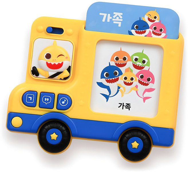 아기상어 한글 카드 버스, 전학년, 더핑크퐁컴퍼니