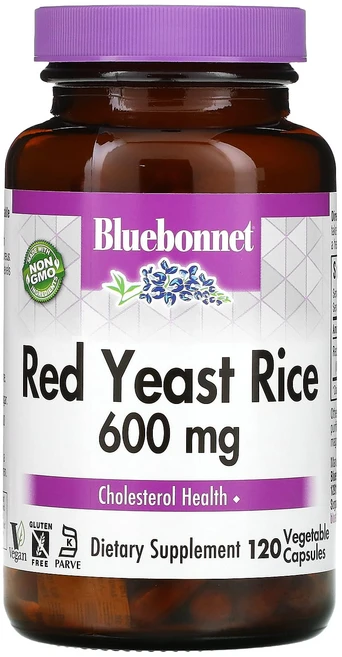 블루본넷뉴트리션 홍국 600mg 베지캡슐 120정, 120개, 1개 - 쿠팡