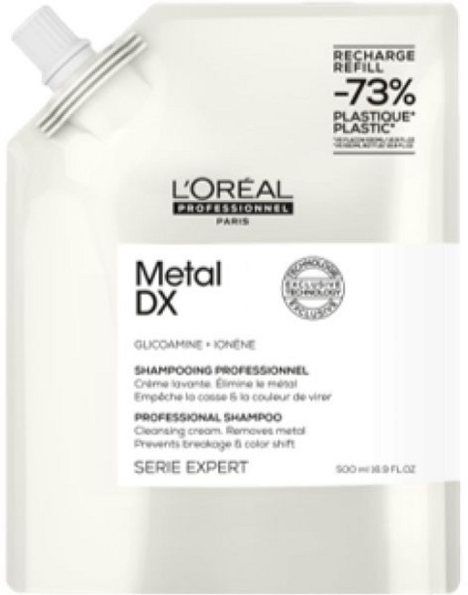 L'Oréal Professionnel Paris 로레알 프로페셔널 시리즈 익스퍼트 메탈 DX 샴푸 리필 16.9 플로리잔트(500ml)