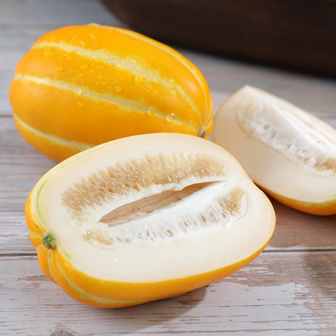 [오감프룻] 산지직송 당도보장 성주 꿀 참외, 1개, 정품3kg로얄과[9~13과]