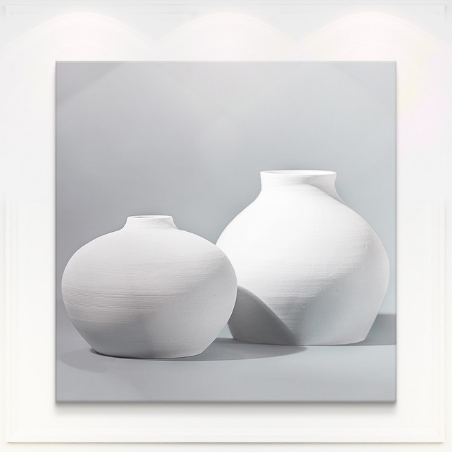 더 아트 컴퍼니 [오늘특가! 무료배송] 복들어오는 달항아리 풍수그림 액자 10종 품격있는 풍수액자 힐링 인테리어 거실 현관 집들이선물 개업선물, 3. 온화 달항아리