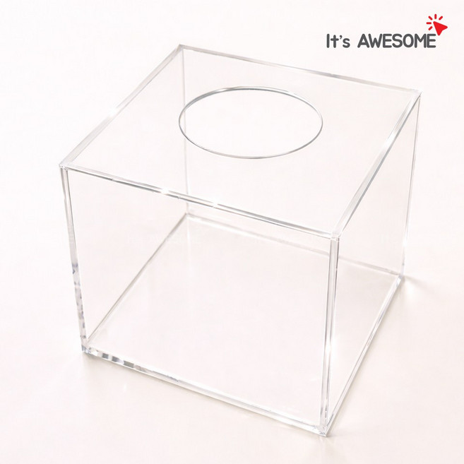 잇츠어썸 아크릴 응모함 경품 추첨함 모금함 투표함 300, 30cm, 1개