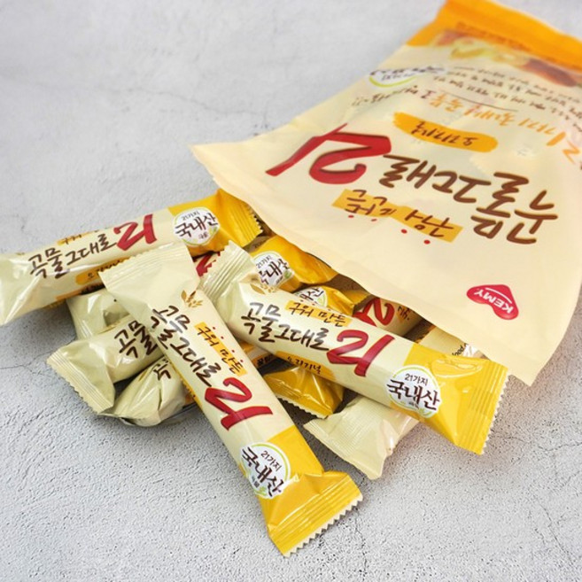 [곡물그대로21] 크리스피롤 오리지널 2개 + 자색고구마 2개, 없음, 1개, 상세 설명 참조