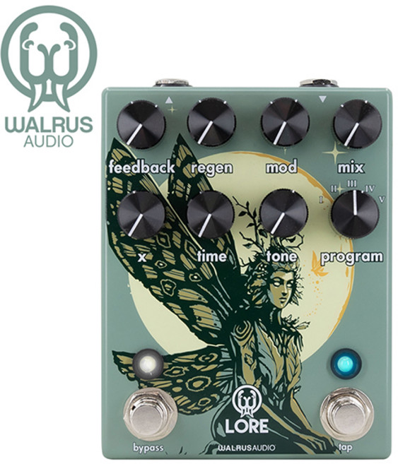 Walrus Audio - Lore / 월러스오디오 리버스 딜레이 & 리버브 앰비언트 페달, 3개