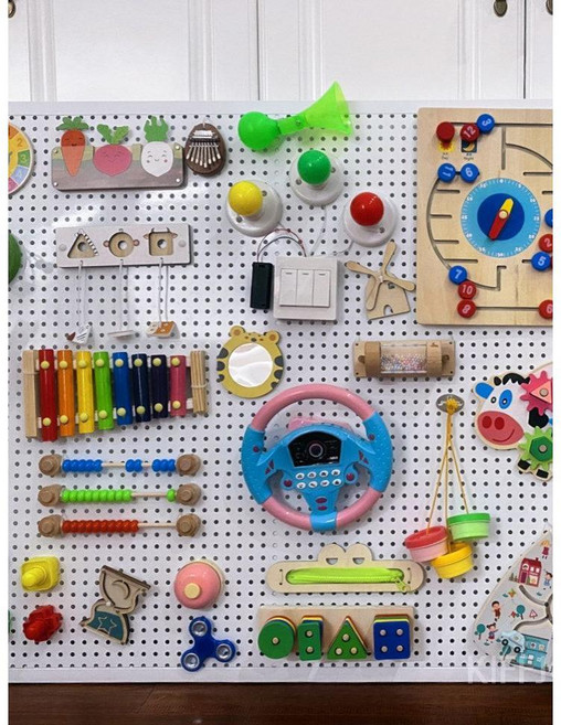 원하는대로 꾸밀 수 있는 타공판메이커 DIY세트 에우셉, 83 40x60cm 싱글홀 보드