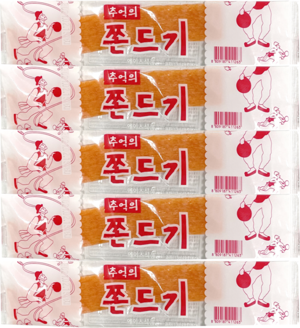 에이스 식품 추억의 쫀드기, 12g, 100개