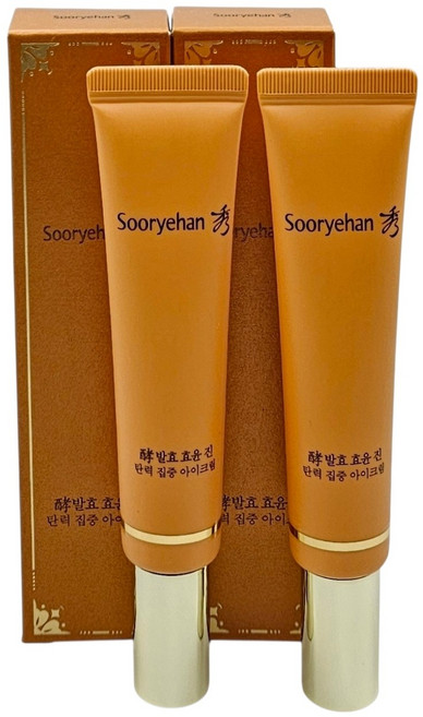 수려한 발효 효윤 진 탄력 집중 아이크림, 2개, 25ml