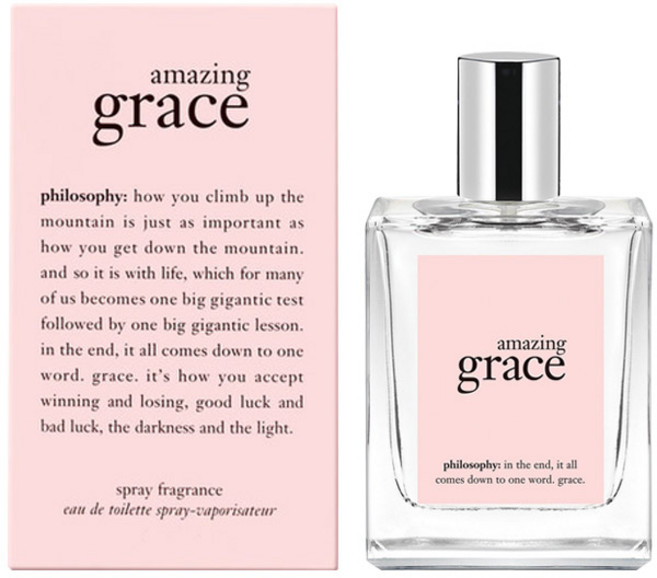 필로소피 어메이징 그레이스 우먼 오 드 뚜왈렛, 60ml, 1개