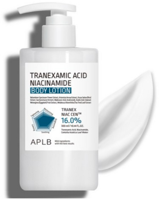 APLB 傳明酸菸鹼醯胺身體乳 300ml, 1個