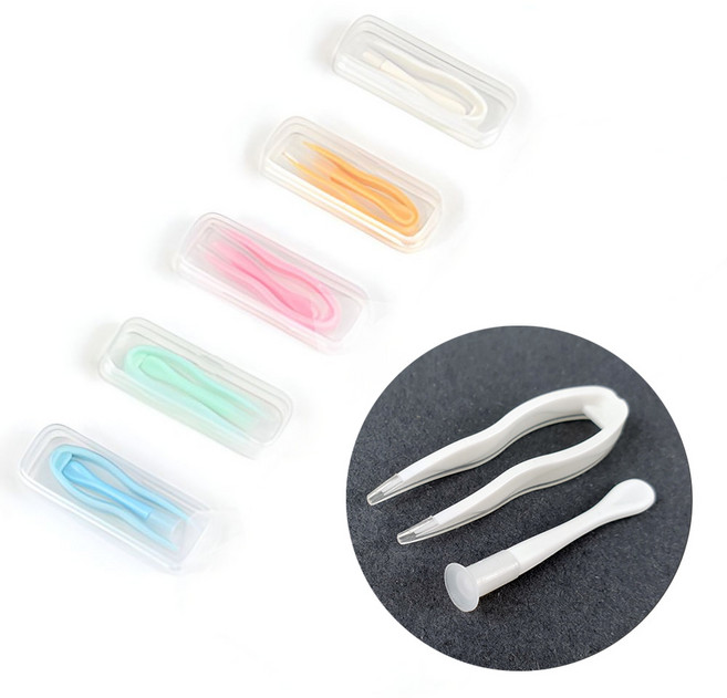 위생 드림 렌즈 흡착봉 집게 하드 프리미엄 도구, 5개, 혼합