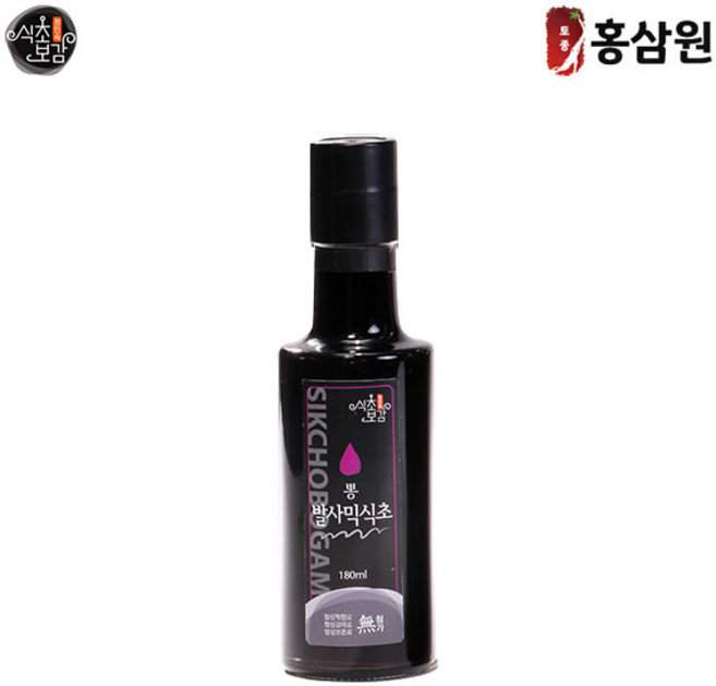 토종홍삼원 식초보감 뽕발사믹식초 180ml 발효명장, 1개