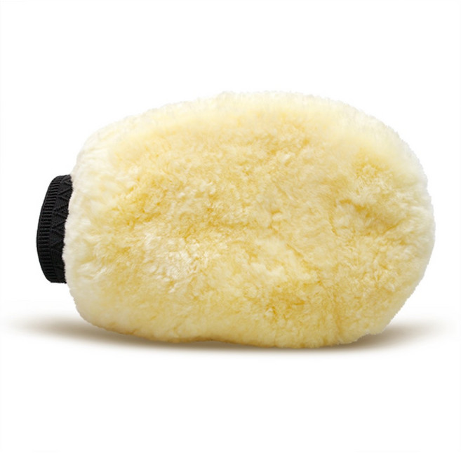 오토브라이트 다이렉트 AD 밀키 소프트 천연 양모 워시 미트 패드 세차 장갑 글러브, 1개