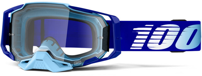 100% 백퍼센트 아르메가 클리어(투명) 렌즈-바이크 오토바이 고글 UV 자외선 차단 (옵션선택), 04.로얄-클리어, 1개