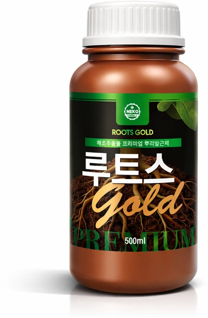 농대나온남자 루트스골드 프리미엄 뿌리발근제 해조류추출물 아미노산, 1개, 500ml - 쿠팡