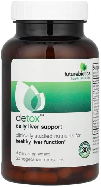 퓨처바이오틱스 데일리 리버 서포트 베지테리안 캡슐, 1개, 60정 - 쿠팡