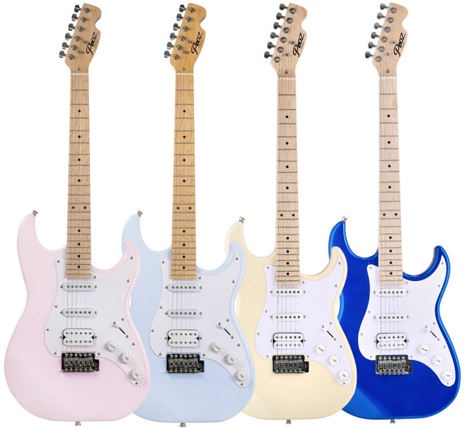 피오즈 입문용 클래식 일렉기타 무료 강의와 피오즈 앱 사용권 제공, 단품, Creamy Pink, 1개, 피오즈 클래식 일렉기타