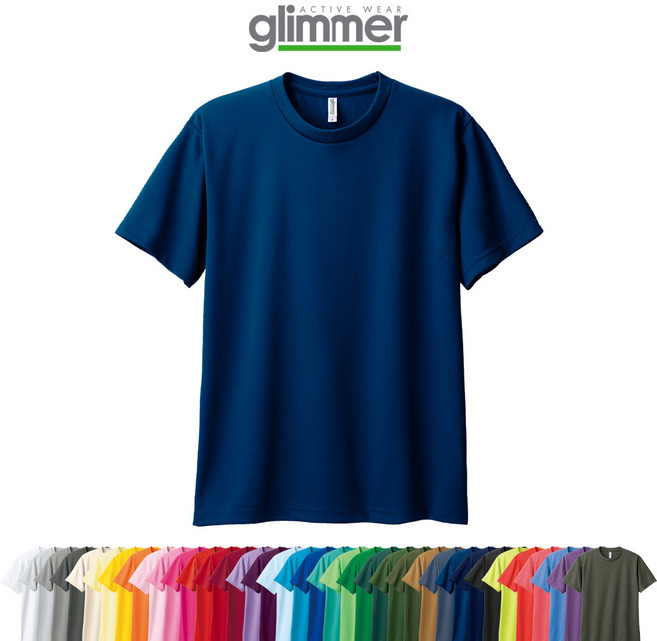 글리머 반팔 드라이 라운드 티셔츠 300-ACT