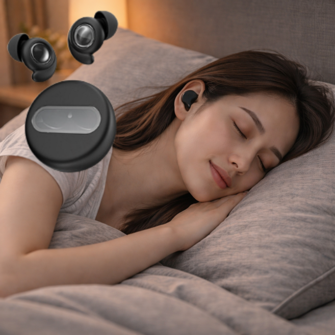 라넥토 실리콘 수면귀마개 공부용 여행용, 1세트, BLACK