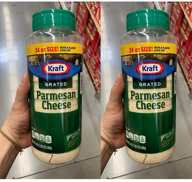2개 세트 크래프트 파마산 치즈 680g Kraft Grated Parmesan Cheese