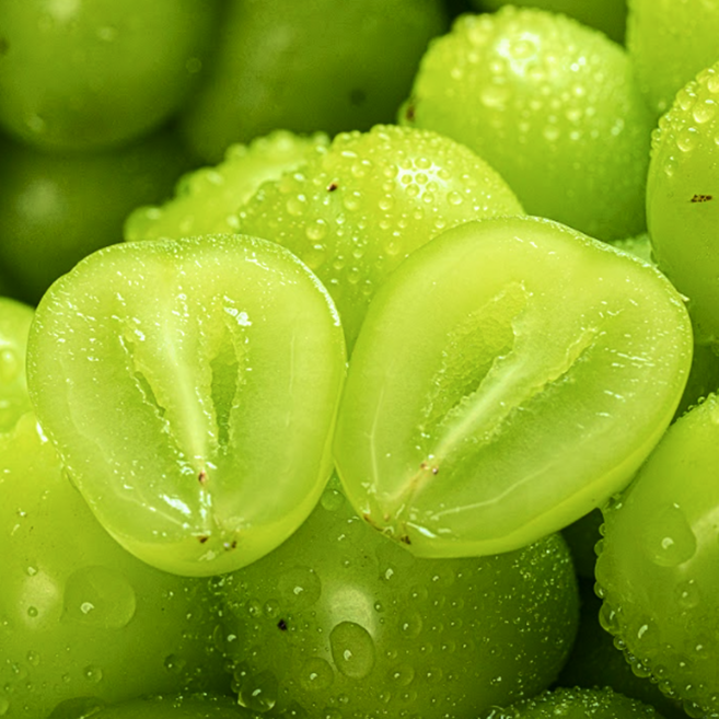 [농장당일직송] 제철맞은 고당도 씨없는포도 샤인머스캣, 1개, 2kg