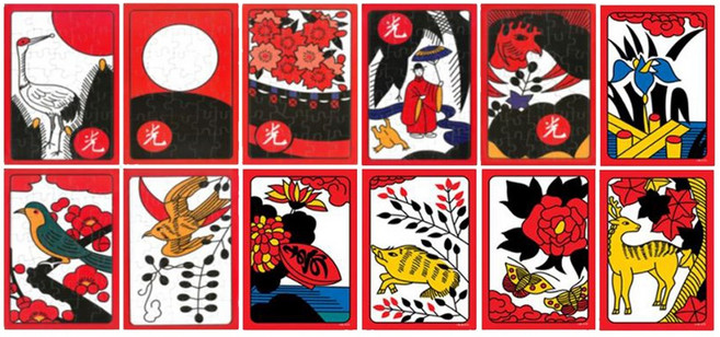 치매예방 효도 퍼즐 오광 고도리 화투 시니어 인지건강 세트퍼즐, 화투 5종류 35조각 1세트, 1개