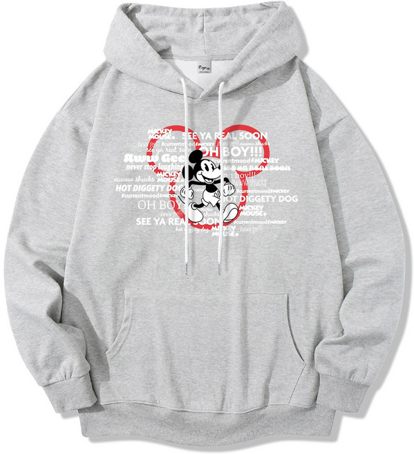 일루소 디즈니 소프트 특양면 보이 미키 후드티