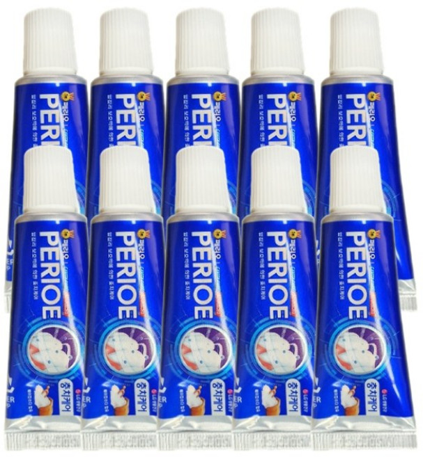 페리오 20gx10개 케비티케어 알치약 일회용 업소용 가정용 벌크 케이스없음 여행, 20g, 10개