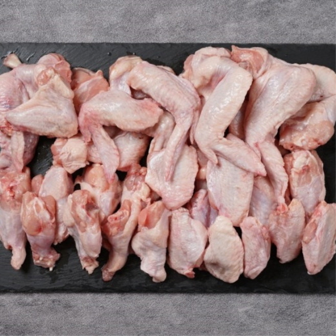 산더미 푸짐 닭 윙봉 1kg + 1kg 총 2kg 닭날개 냉동닭