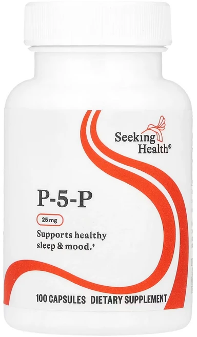 Seeking Health P-5-P 25mg 베지캡슐 100정, One Color, 1개 - 쿠팡