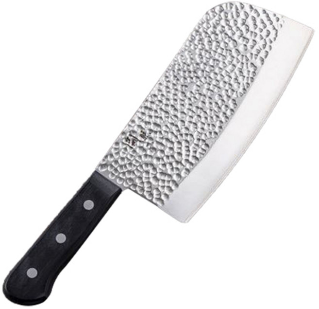KAI 貝印 関孫六 伊萬裡庖 中式刀身 加厚刀刃 雙手通用, 1個, 銀色 + 黑色