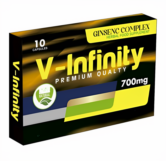 V-Infinity Gold 브이 인피니티 골드 영국제조 남성 파워 밸런스 데일리 케어, 1개, 10정