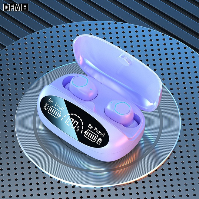DFMEI M22藍牙耳機TWS入耳式數碼長續航高音質華強北, 如圖, M22紫