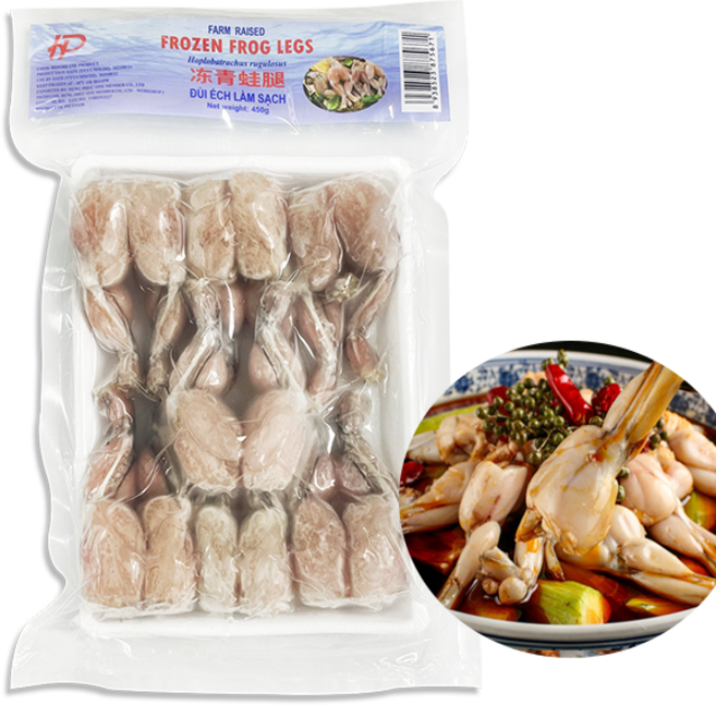 홍홍 중국식품 냉동 식용 개구리 냉동개구리 베트남 식용개구리 훠궈 마라탕, 1개, 450g