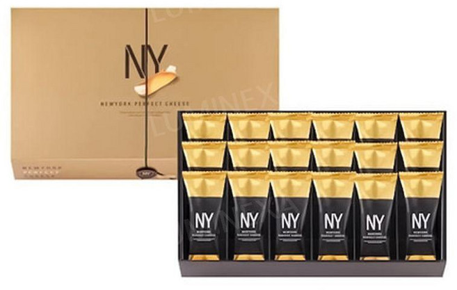 일본백화점브랜드 NY 치즈 쿠키 뉴욕 PERFECT CHEESE COOKIE 18개 1박스