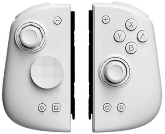 MOBAPAD 2세대 모바패드 M6 HD 플래그쉽 스위치 컨트롤러 조이콘 게임패드, M6 화이트, 1개