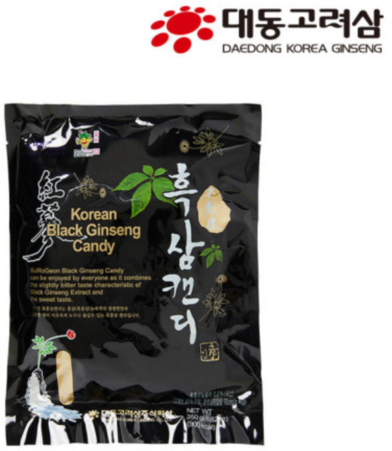 흑삼캔디 250g (1봉 1세트), 5세트