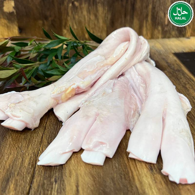 Australian Premium Halal Frozen Beef Tendon & Sinew 할랄 호주산 프리미엄 냉동 소고스지 소스지 쇠심, 10개, 1kg