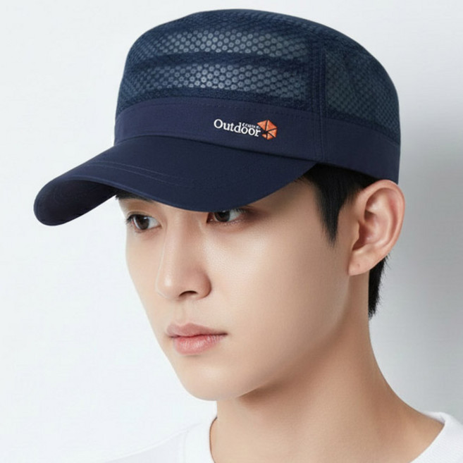 베이직엠 남성 여성 여름 메쉬 등산모자 볼캡 헤드망사