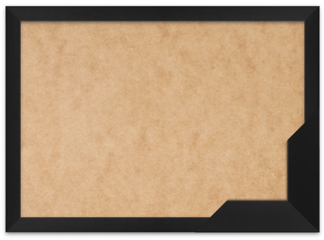 퍼즐액자 51x73.5cm (퍼즐전용유액 포함), 슬림 우드 블랙, 1000개